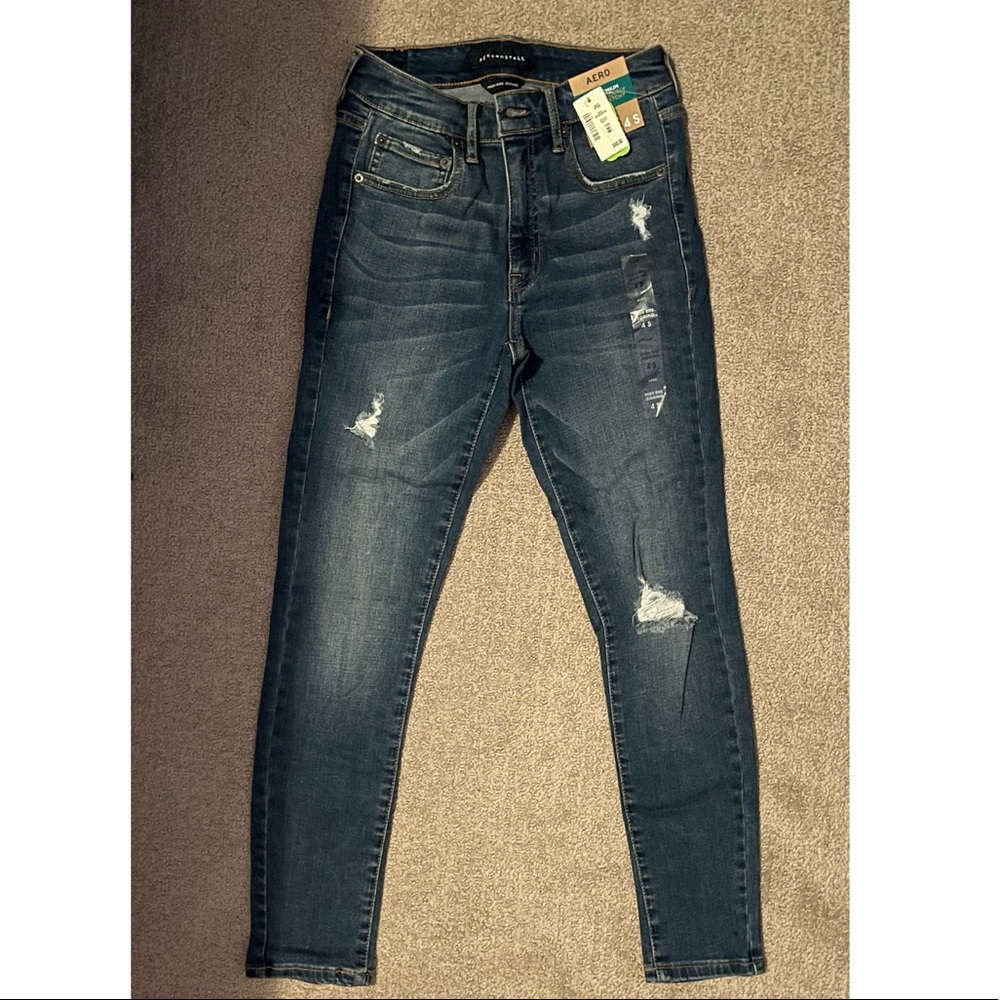 Aeropostale SKINNY JEANS SIZE 4S (SHORT)